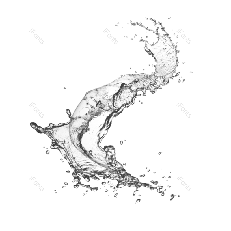 水花图片,透明元素,水滴PNG,浪花免抠素材